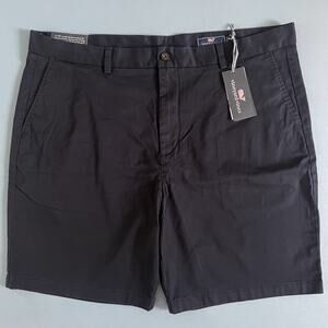 NWT Vineyard Vines Breaker 9 Inch Stretch Navy Blue Chino Shorts